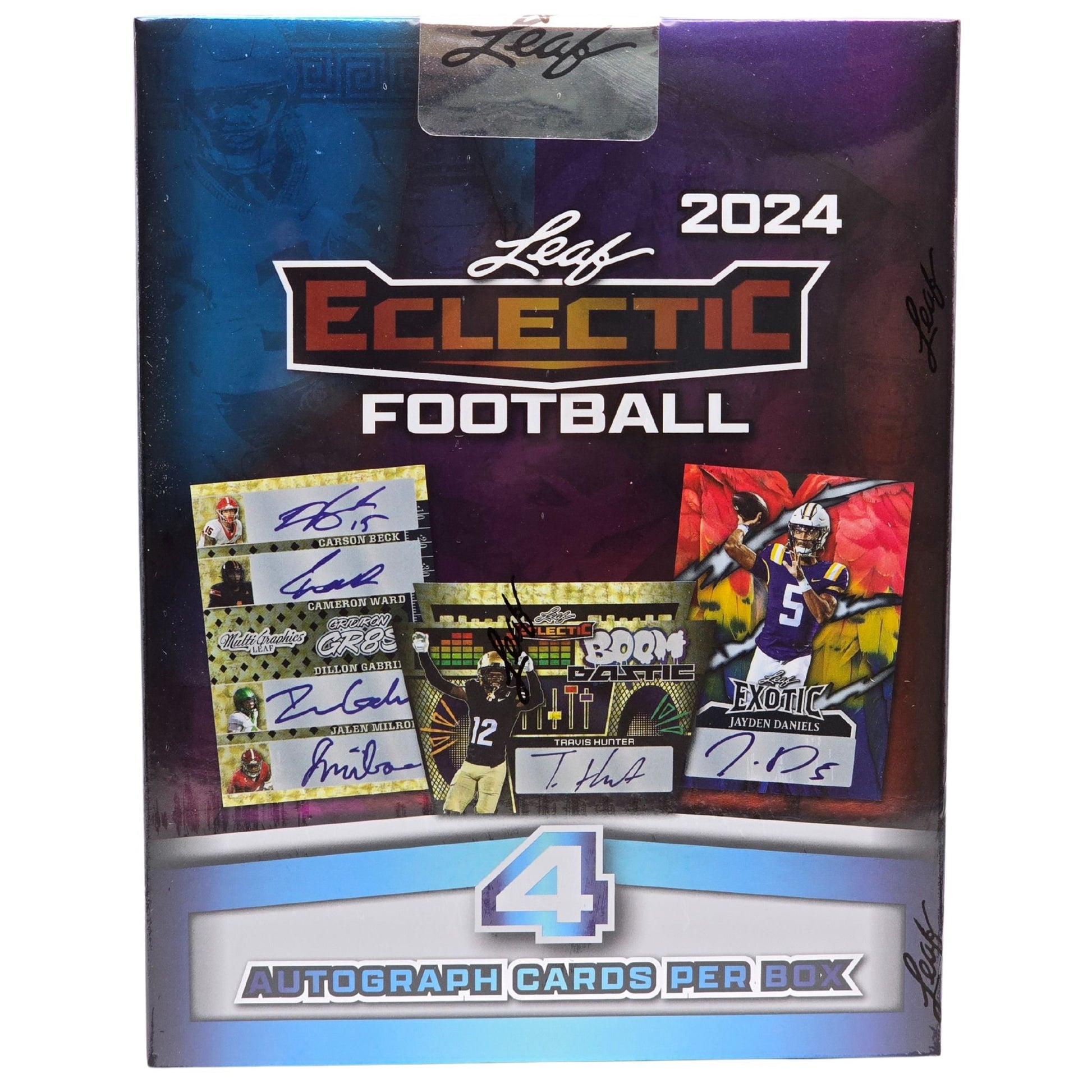 2024 Leaf Eclectic Football Hobby Box (Back - to - School Sale) - Trading Card Market