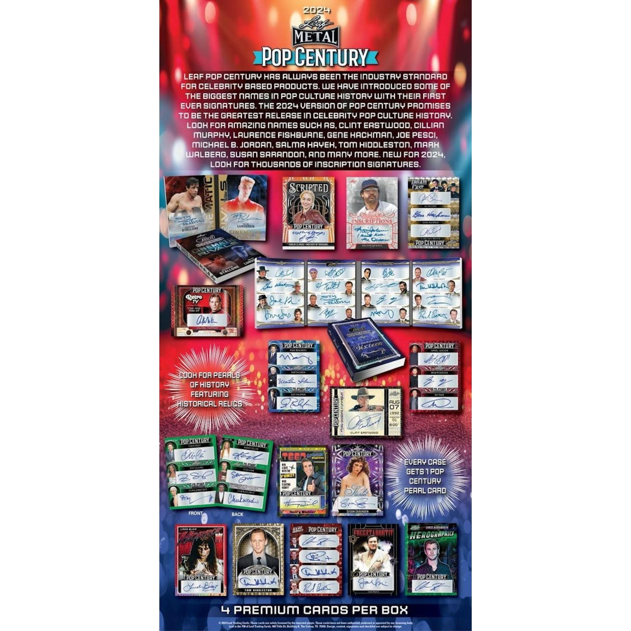 アンドリューガーフィールド 直筆サイン MARVEL LEAF マーベル 2024 Leaf Pop Century Andrew Garfield アンドリュー