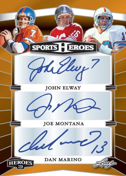 2024 Leaf Metal Sports Heroes Multisport Hobby Box - Trading Card Market