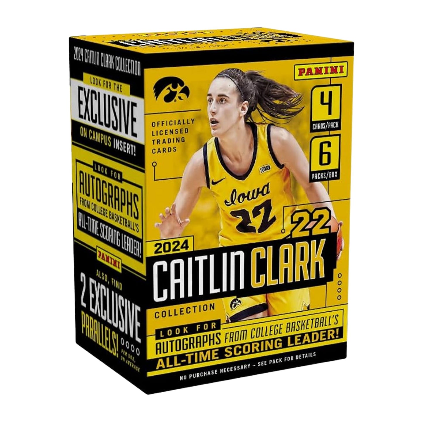 2024 Panini Caitlin Clark Collection Blaster Box - Trading Card Market
