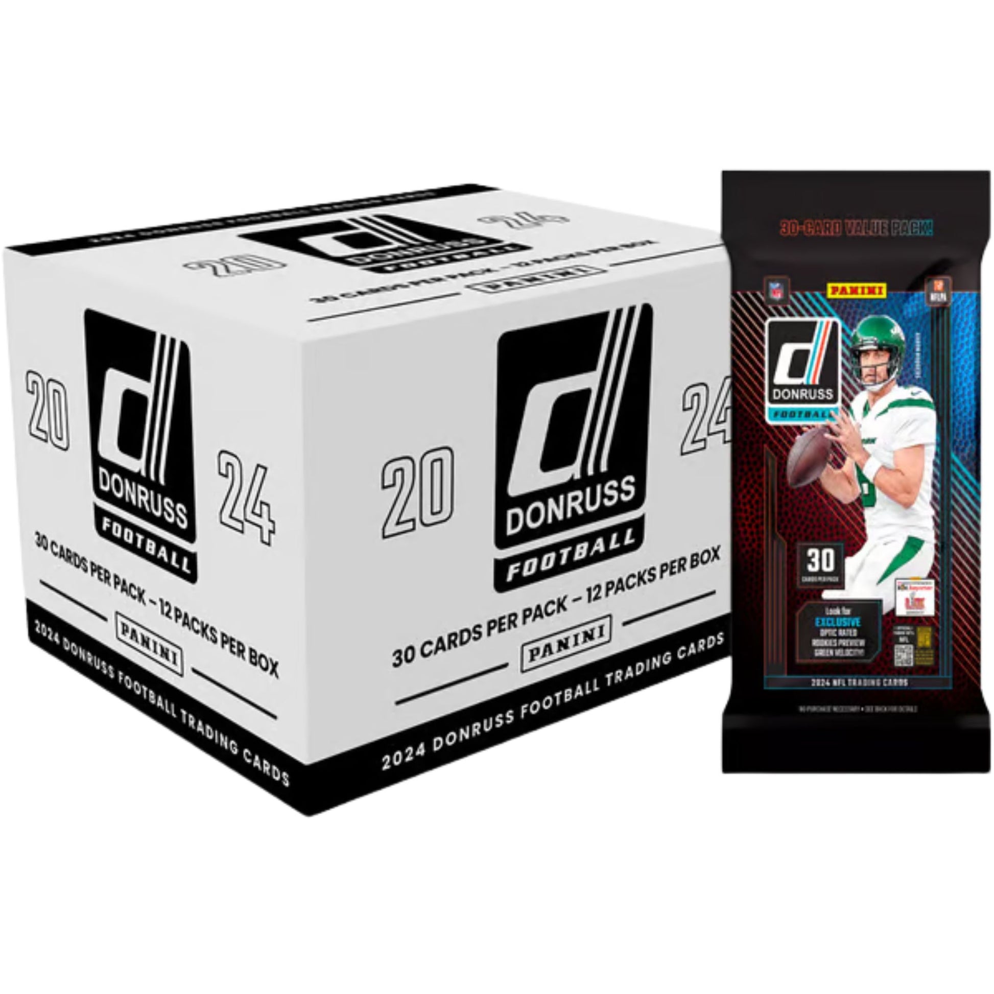 2024 Panini Donruss Football Fat Pack Box - Trading Card Market