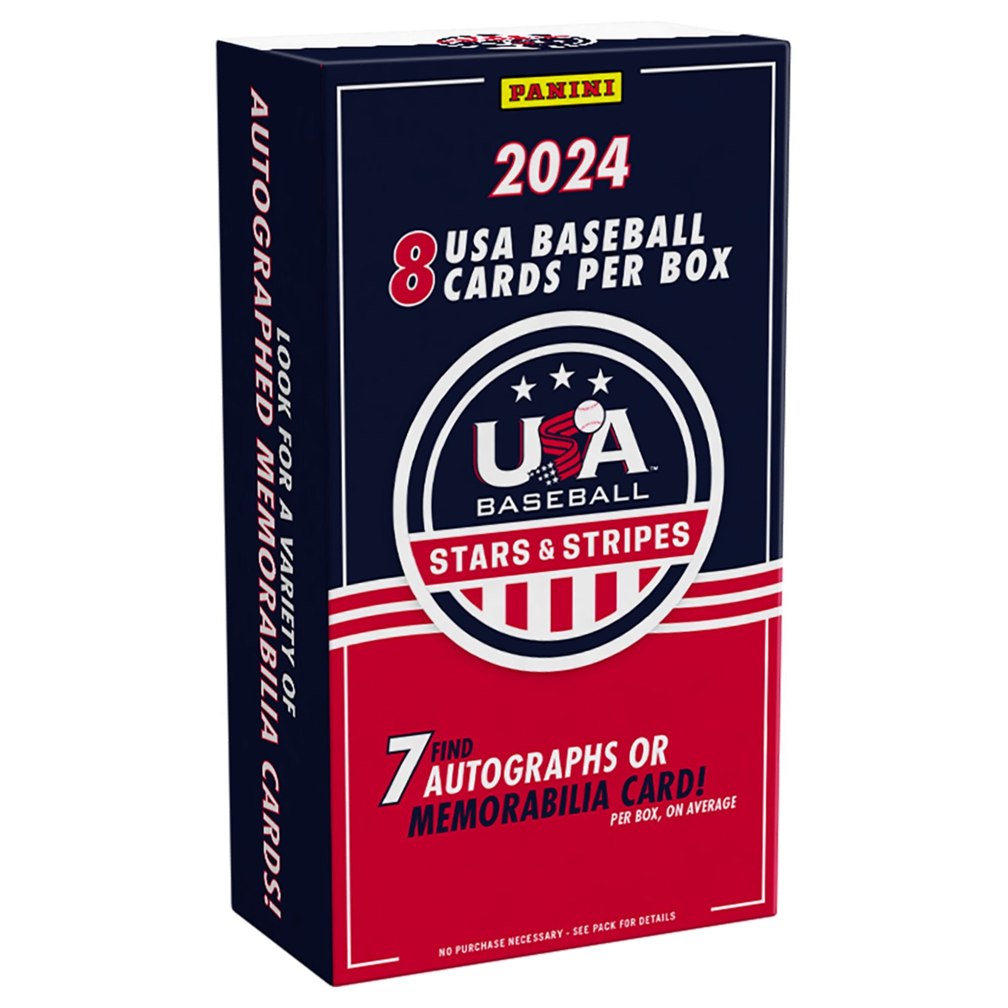 2023 panini USA offers Stars and stripes baseball cards 3 boxes