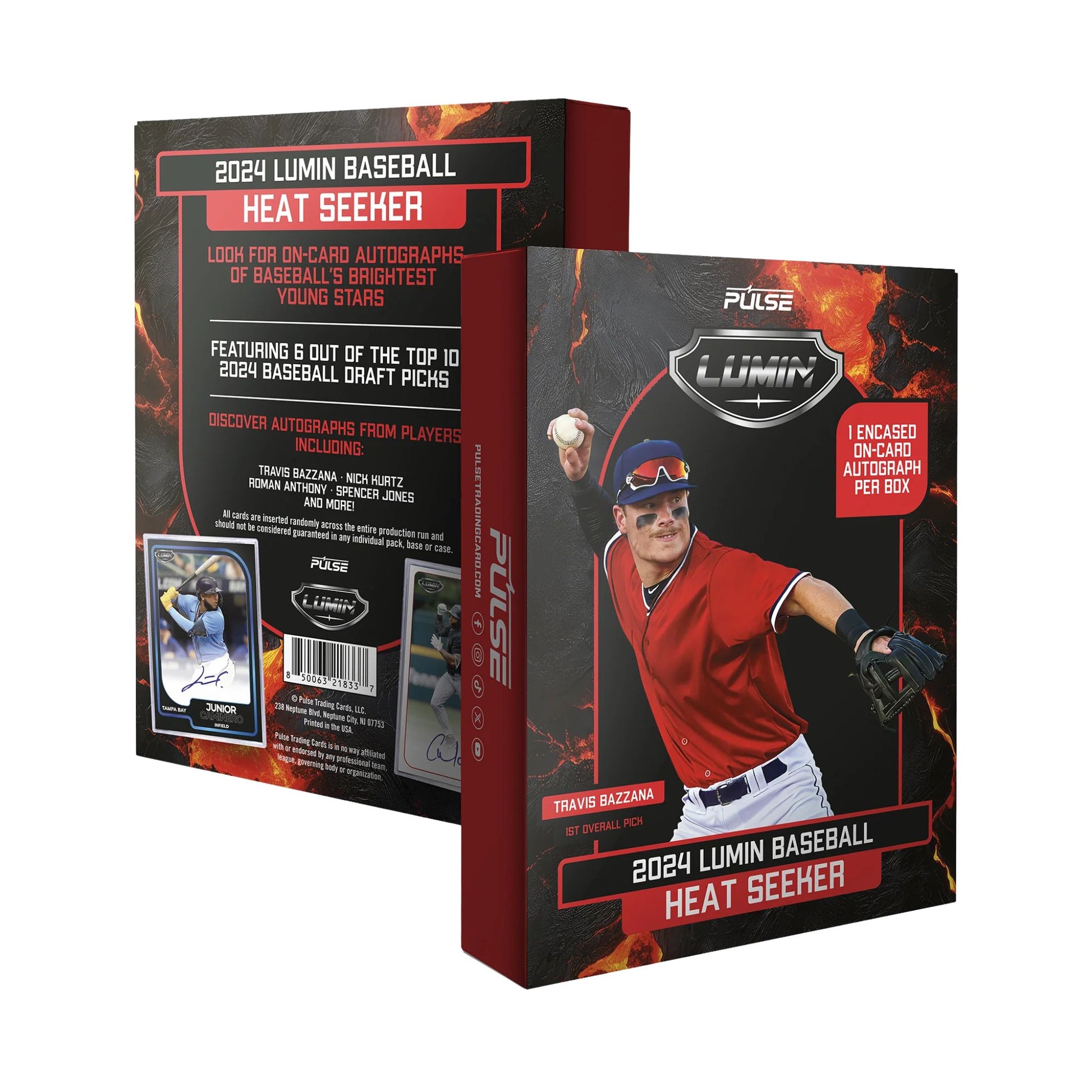 2024 Pulse Lumin Heat Seeker Baseball Hobby Box - Trading Card Market