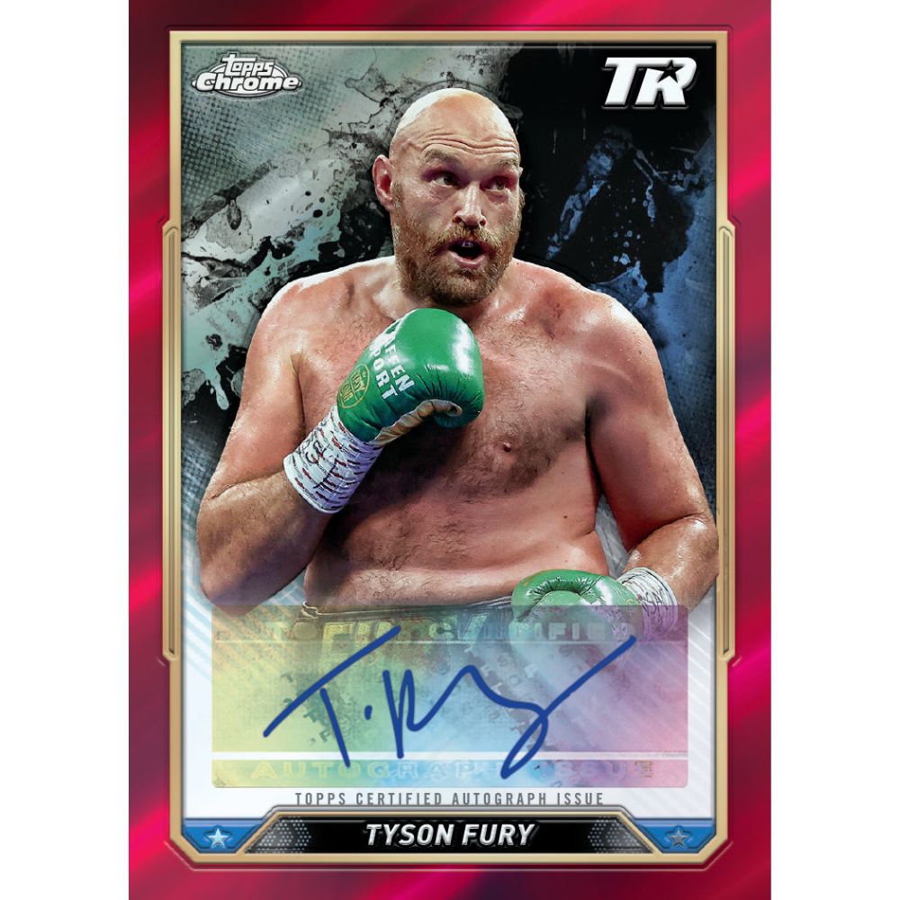 2024 Topps Chrome Boxing Hobby Box - Trading Card Market