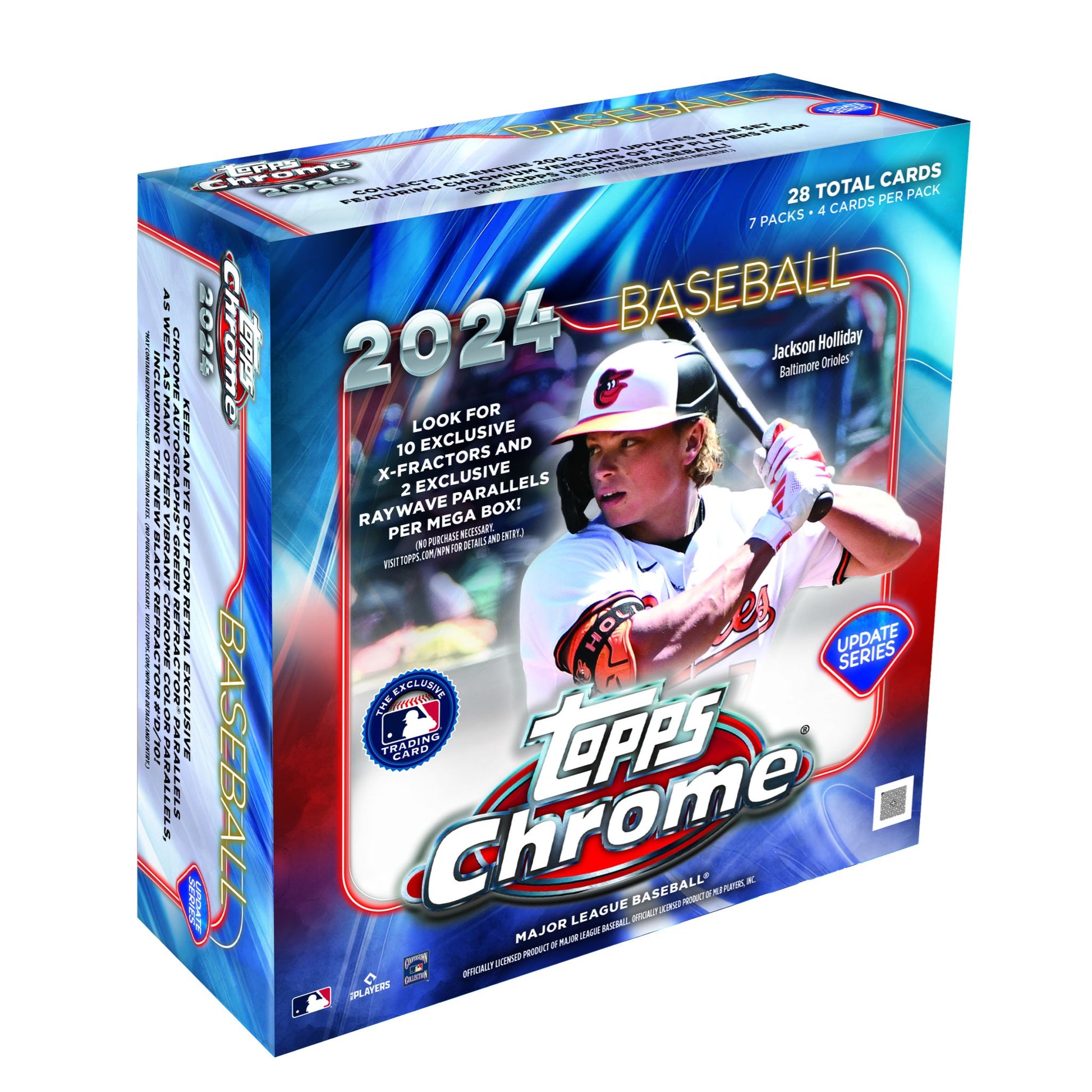 2024 Topps Chrome Update Series Baseball Mega Box - Trading Card Market