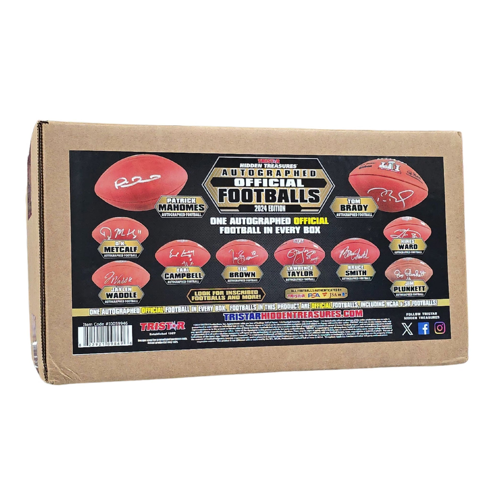 2024 Tristar Hidden Treasures Official Autographed Football Box - Trading Card Market