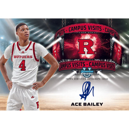 2024/25 Bowman Chrome University Basketball Cards - Ace Bailey