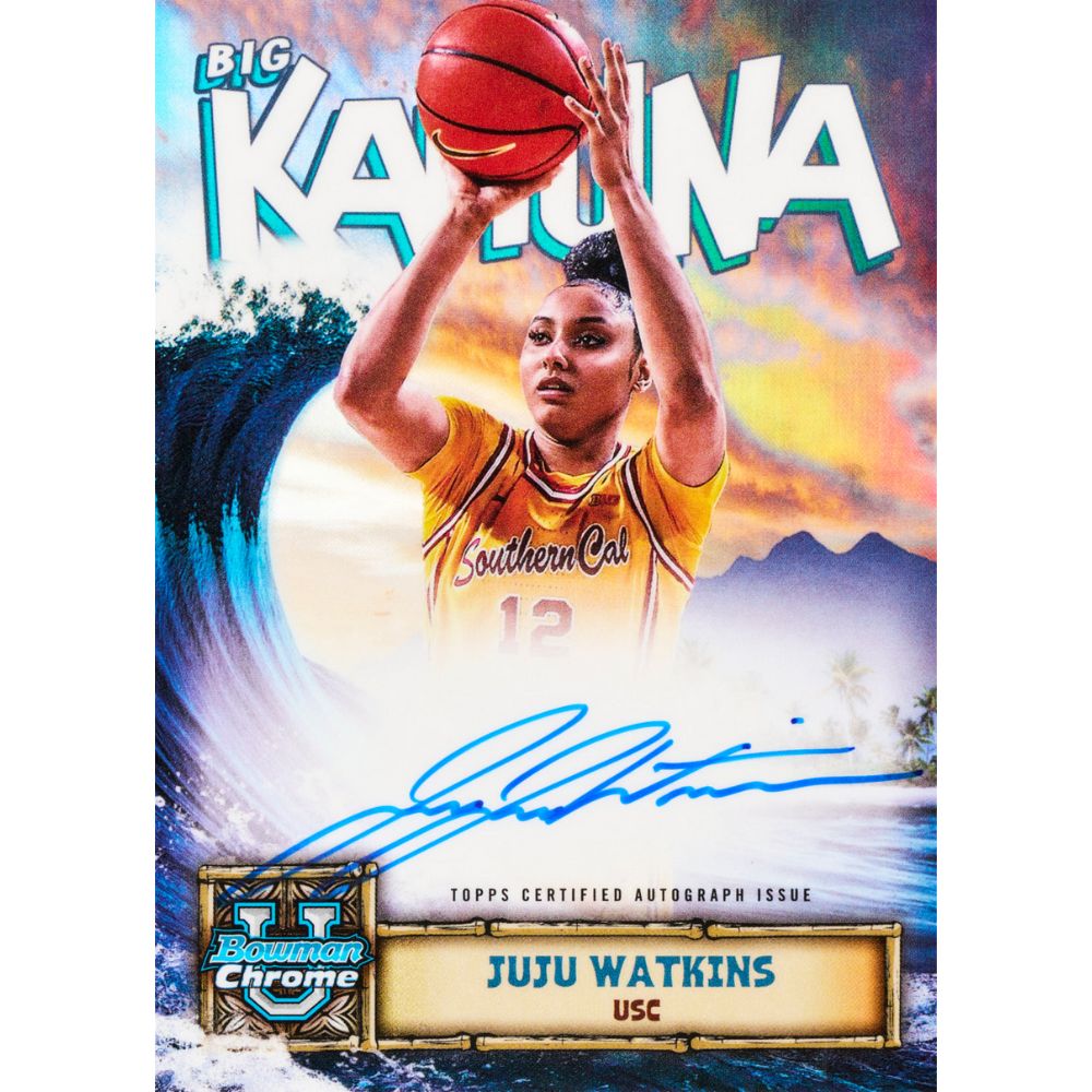 2024/25 Bowman Chrome University Basketball Cards - Juju Watkins