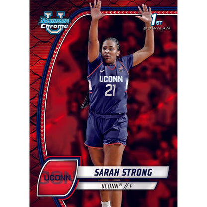 2024/25 Bowman Chrome University Basketball Cards - Sarah Strong