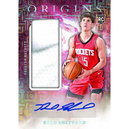 2024/25 Panini Origins Basketball Cards - Reed Sheppard Auto