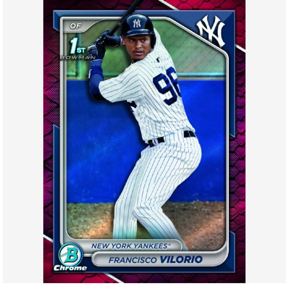 2024 Bowman Chrome Baseball Cards - Francisco Vilorio