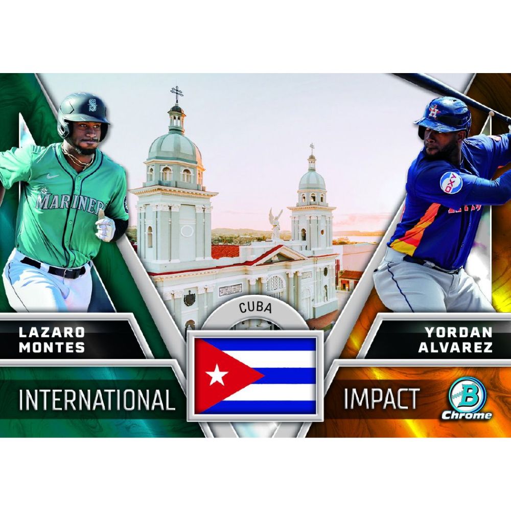2024 Bowman Chrome Baseball Cards -  Lazaro Montes_Yordan Alvarez
