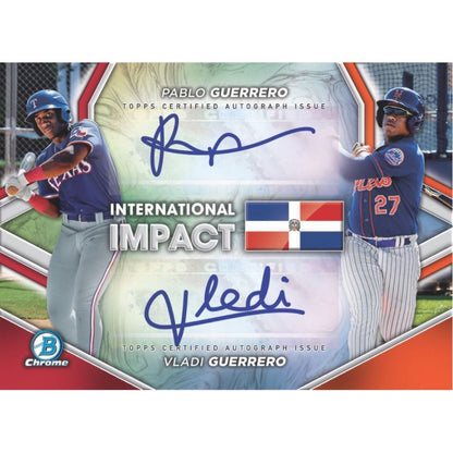 2024 Bowman Chrome Baseball Cards -  Vladi Guerrero