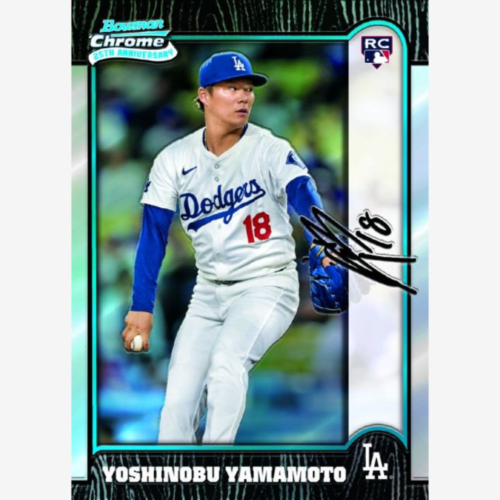 2024 Bowman Chrome Baseball Cards - Yoshinobu Yamamoto