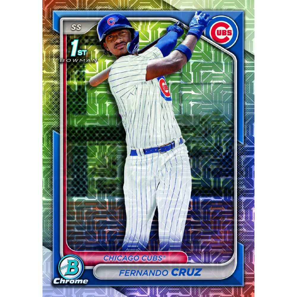 2024 Bowman Chrome Baseball Mega Cards - Fernando Cruz