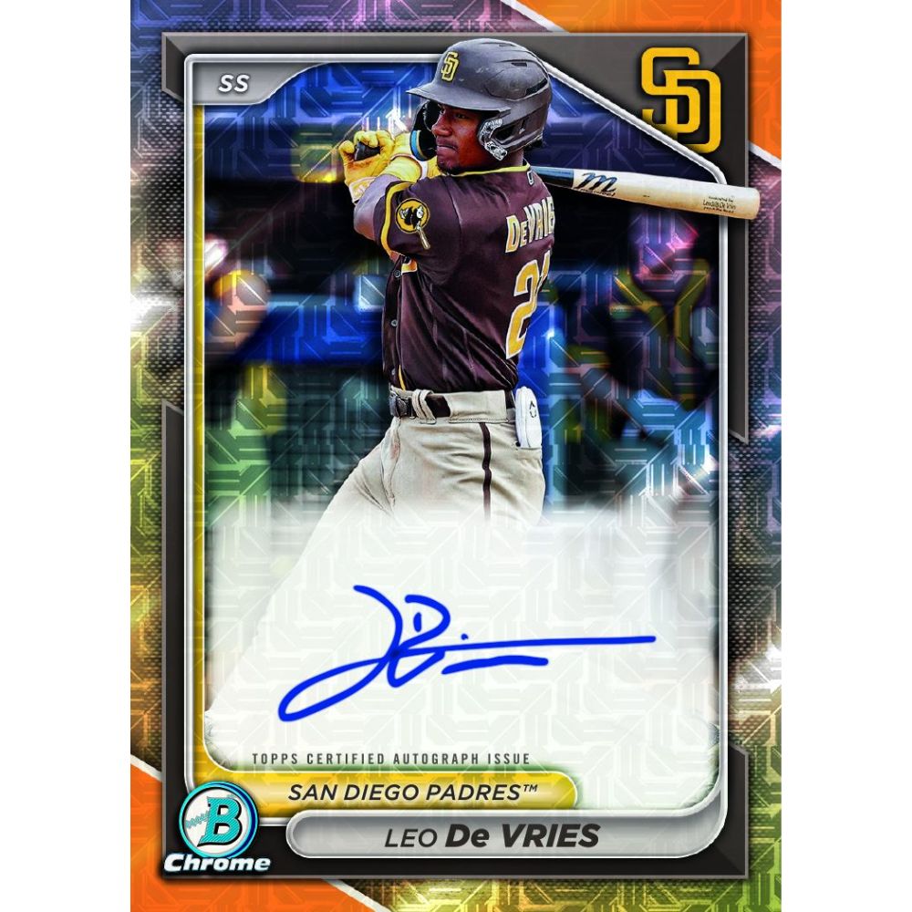 2024 Bowman Chrome Baseball Mega Cards - Leo De Vries