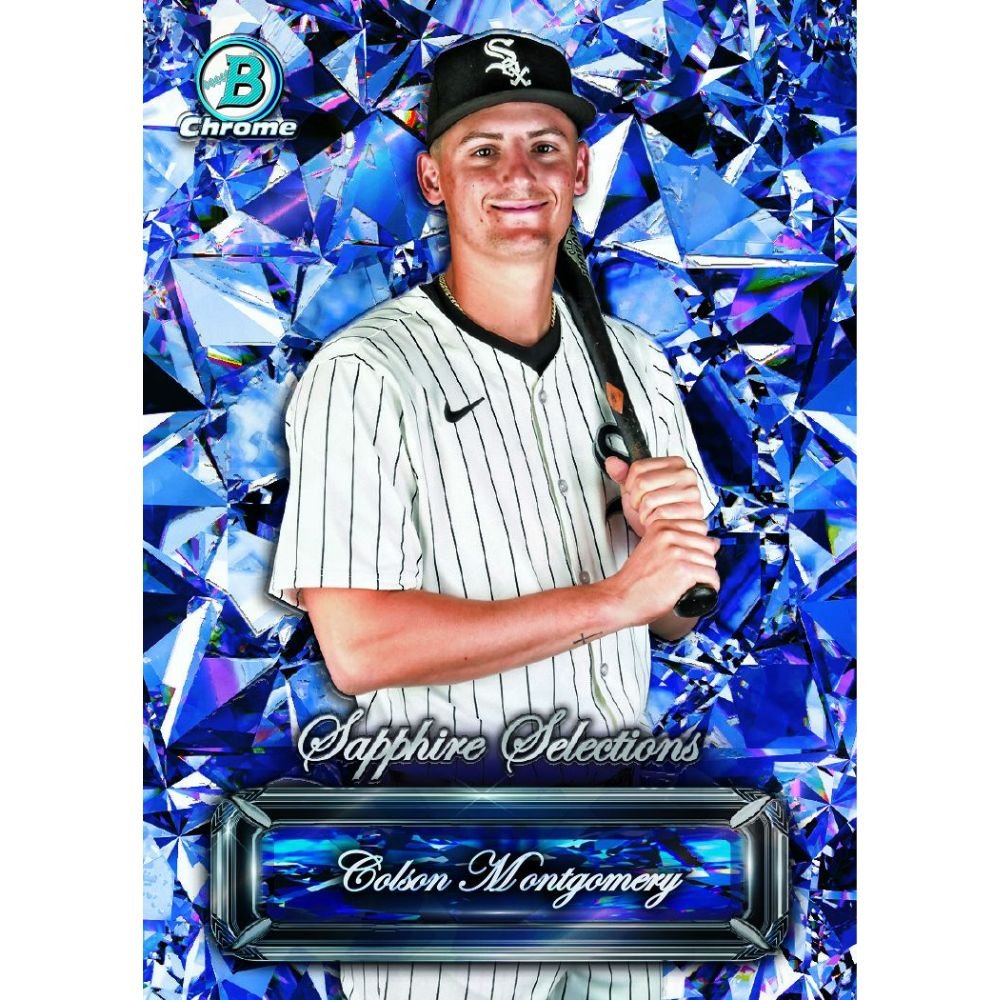 2024 Bowman Chrome Sapphire Baseball Box - Trading Card Market