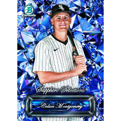 2024 Bowman Chrome Sapphire Baseball Box - Trading Card Market