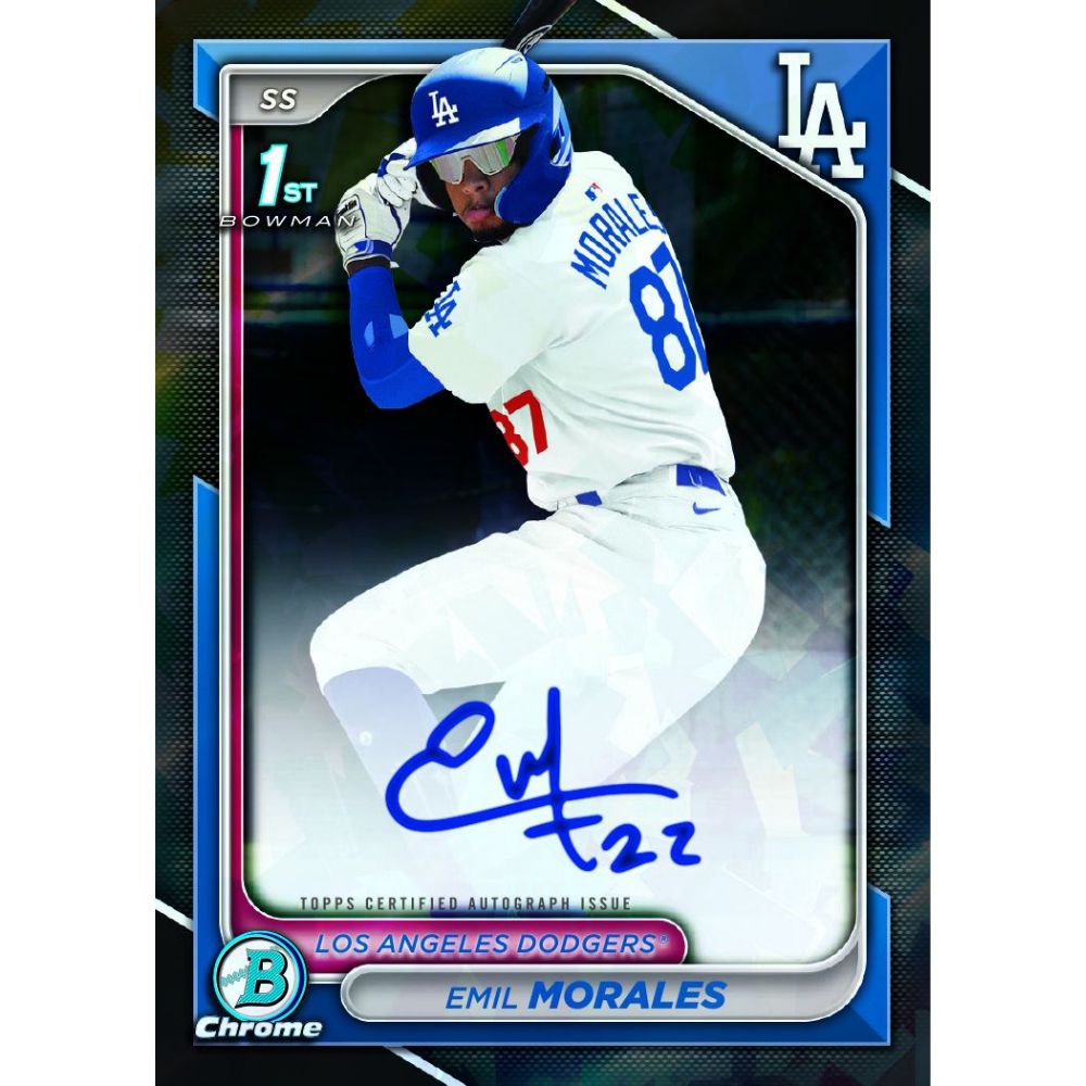 2024 Bowman Chrome Sapphire Baseball Box – Trading Card Market