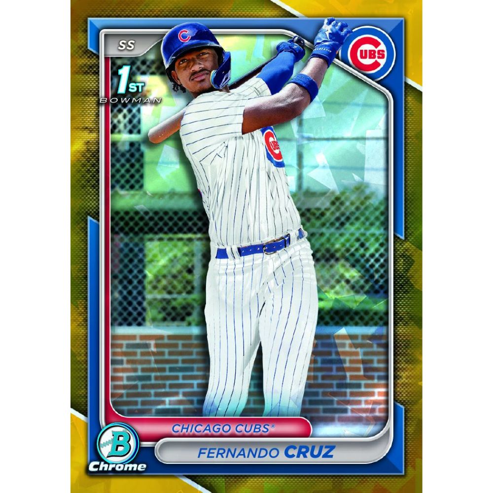 2024 Bowman Chrome Sapphire Baseball Box - Trading Card Market