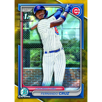 2024 Bowman Chrome Sapphire Baseball Box - Trading Card Market