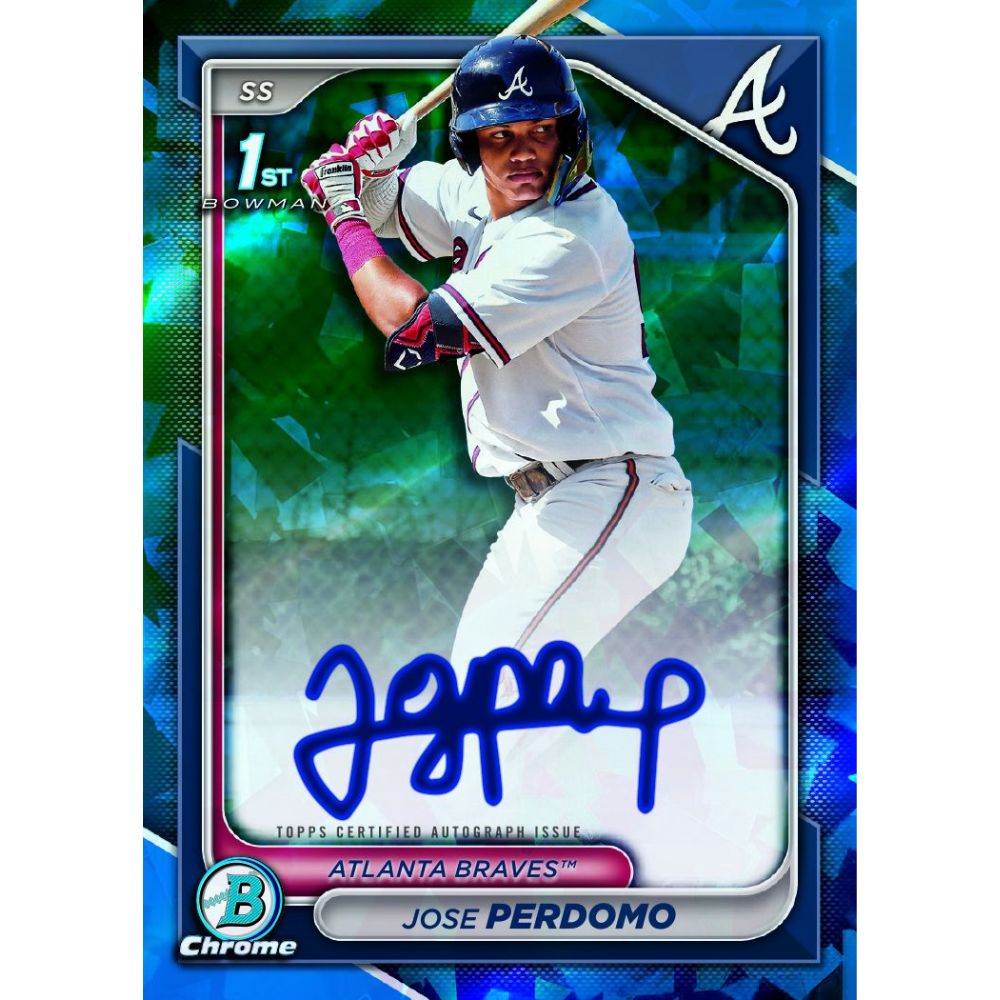 2024 Bowman Chrome Sapphire Baseball Box - Trading Card Market