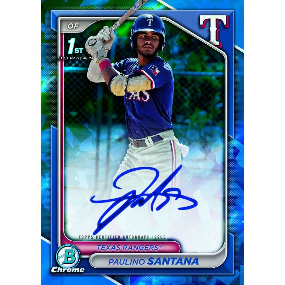 2024 Bowman Chrome Sapphire Baseball Box – Trading Card Market