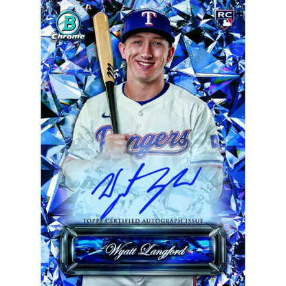 2024 Bowman Chrome Sapphire Baseball Box - Trading Card Market