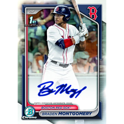 2024 Bowman Draft Baseball Cards - Braden Montgomery