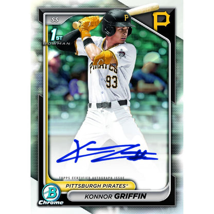 2024 Bowman Draft Baseball Cards - Konnor Griffin