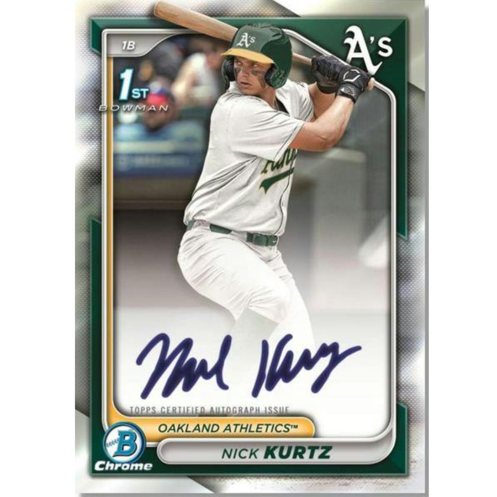 2024 Bowman Draft Baseball Cards - Nick Kurtz
