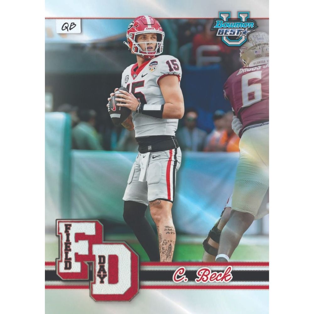 2024 Bowman University Best Football Hobby Box - Trading Card Market