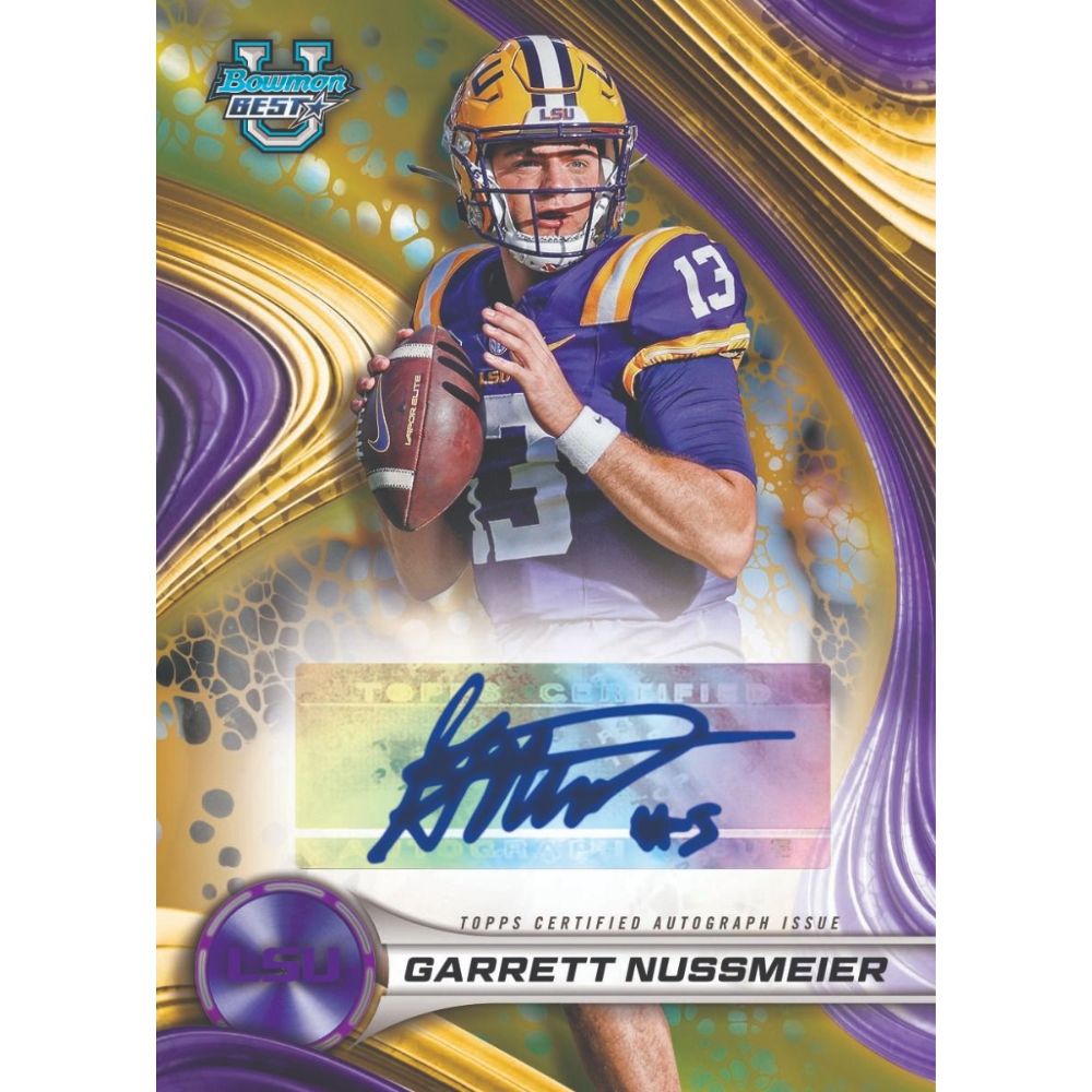 2024 Bowman University Best Football Hobby Box - Trading Card Market