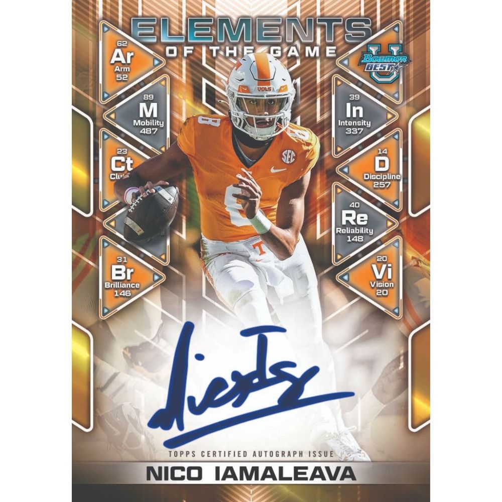 2024 Bowman University Best Football Hobby Box - Trading Card Market