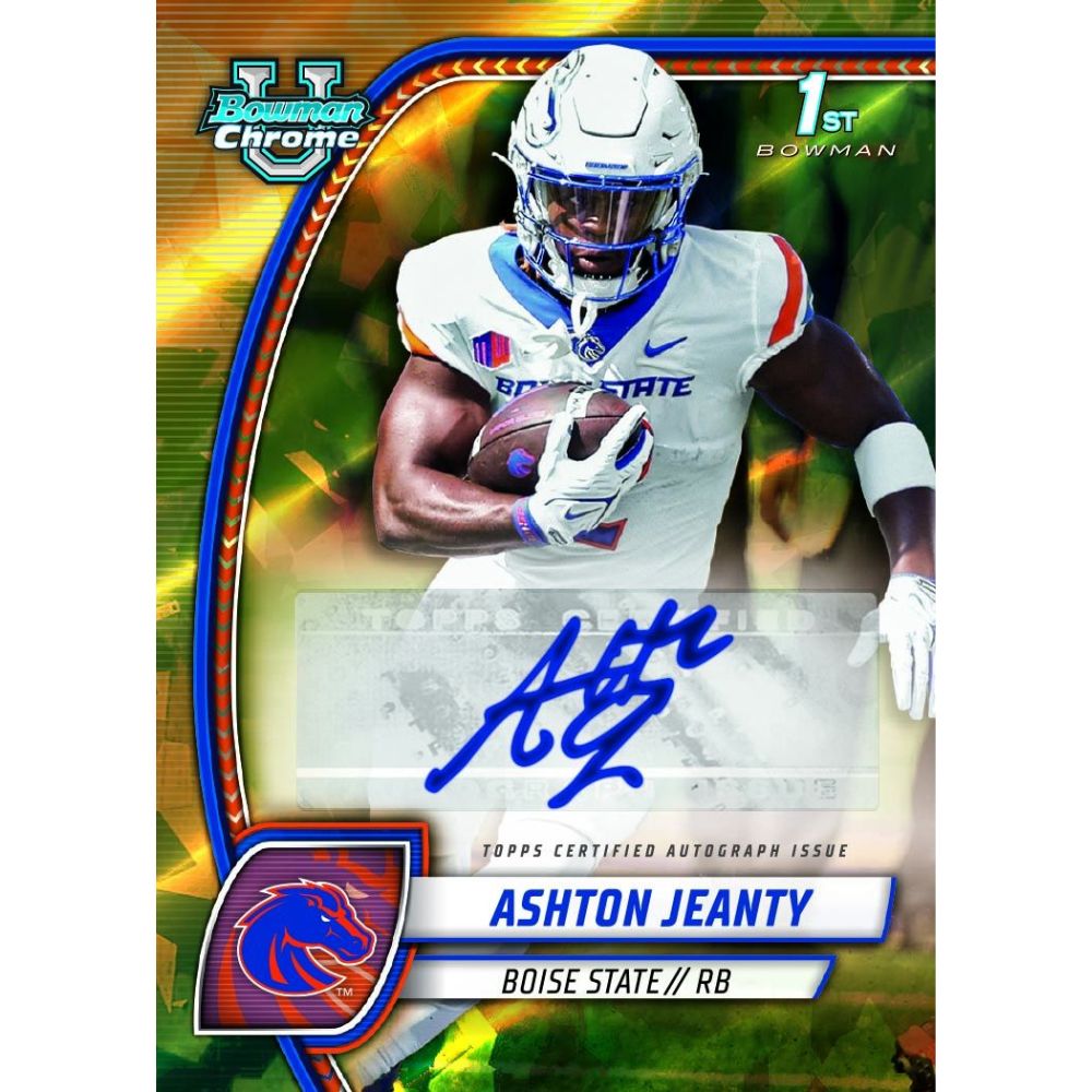 2024 Bowman University Chrome Football Sapphire Edition Box - Trading Card Market