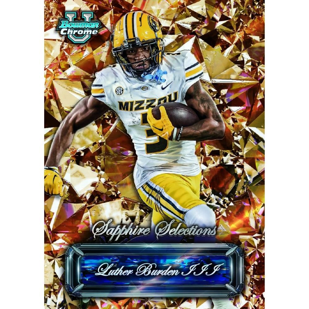 2024 Bowman University Chrome Football Sapphire Edition Box - Trading Card Market