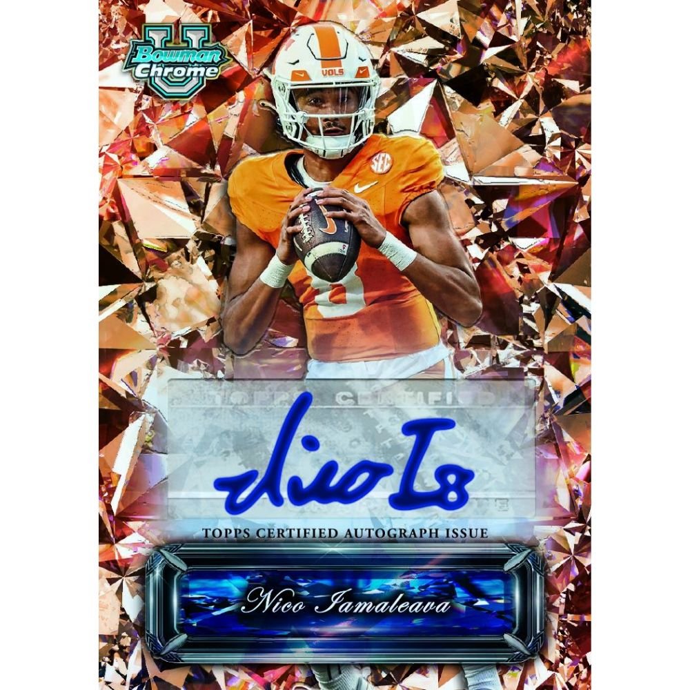 2024 Bowman University Chrome Football Sapphire Edition Box - Trading Card Market