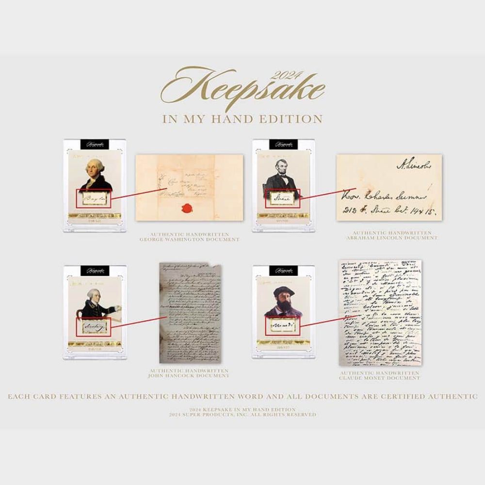 2024 Keepsake In My Hand Edition Cards