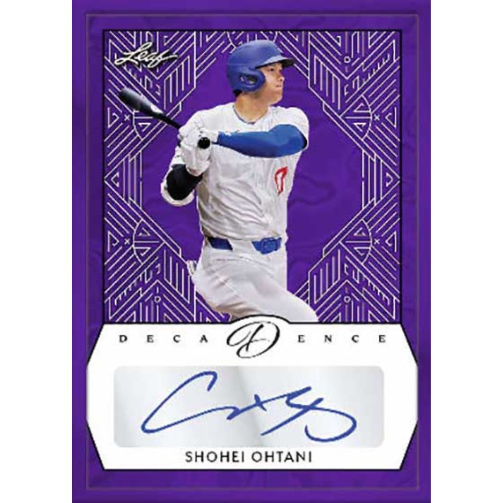 2024 Leaf Decadence Multi-Sport Cards - Shohei Ohtani