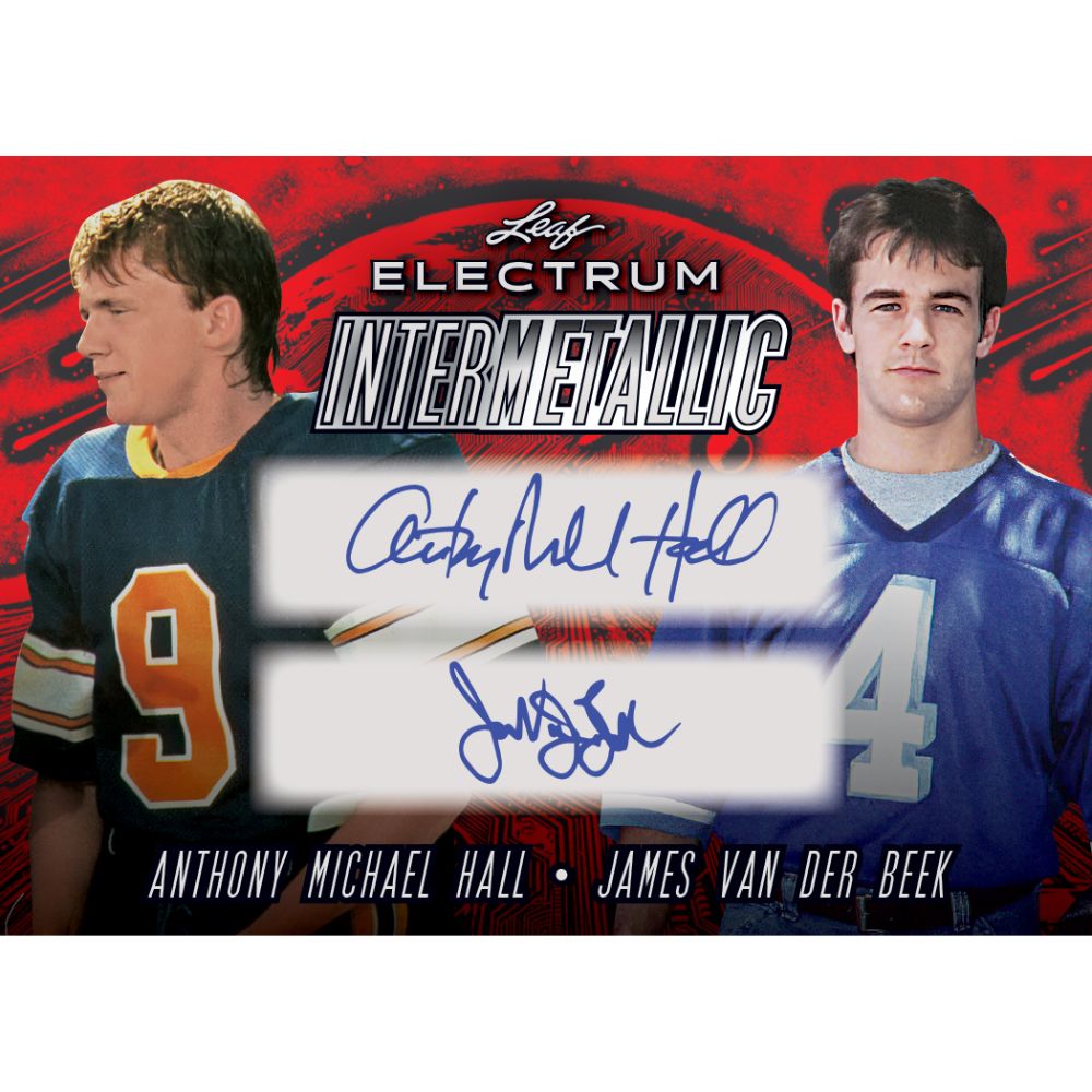 2024 Leaf Electrum Football Cards - Anthony Michael Hall_James Van Der Beek