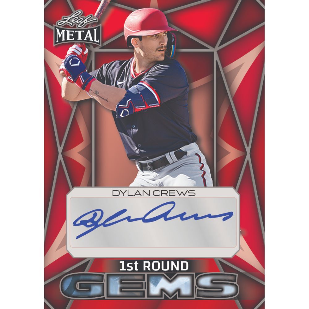 2024 Leaf Metal Baseball Cards - Dylan Crews