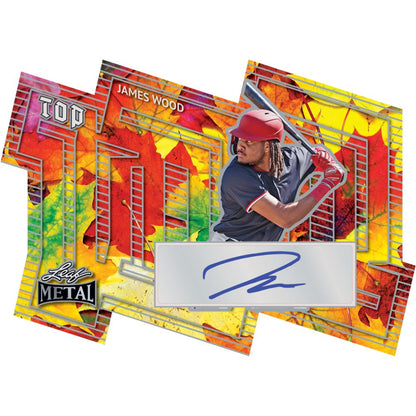 2024 Leaf Metal Baseball Cards - James Wood