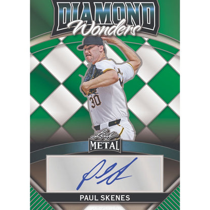 2024 Leaf Metal Baseball Cards - Paul Skenes
