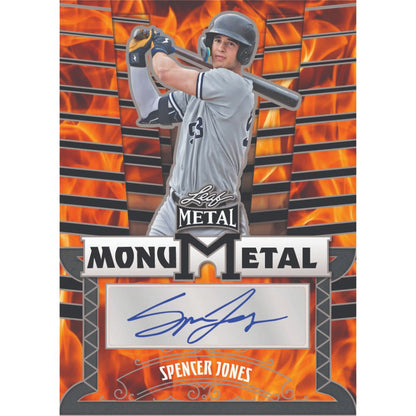 2024 Leaf Metal Baseball Cards - Spencer Jones