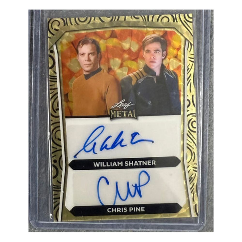 2024 Leaf Metal Halloween Multi-Sport  - William Shatner_Chris Pine