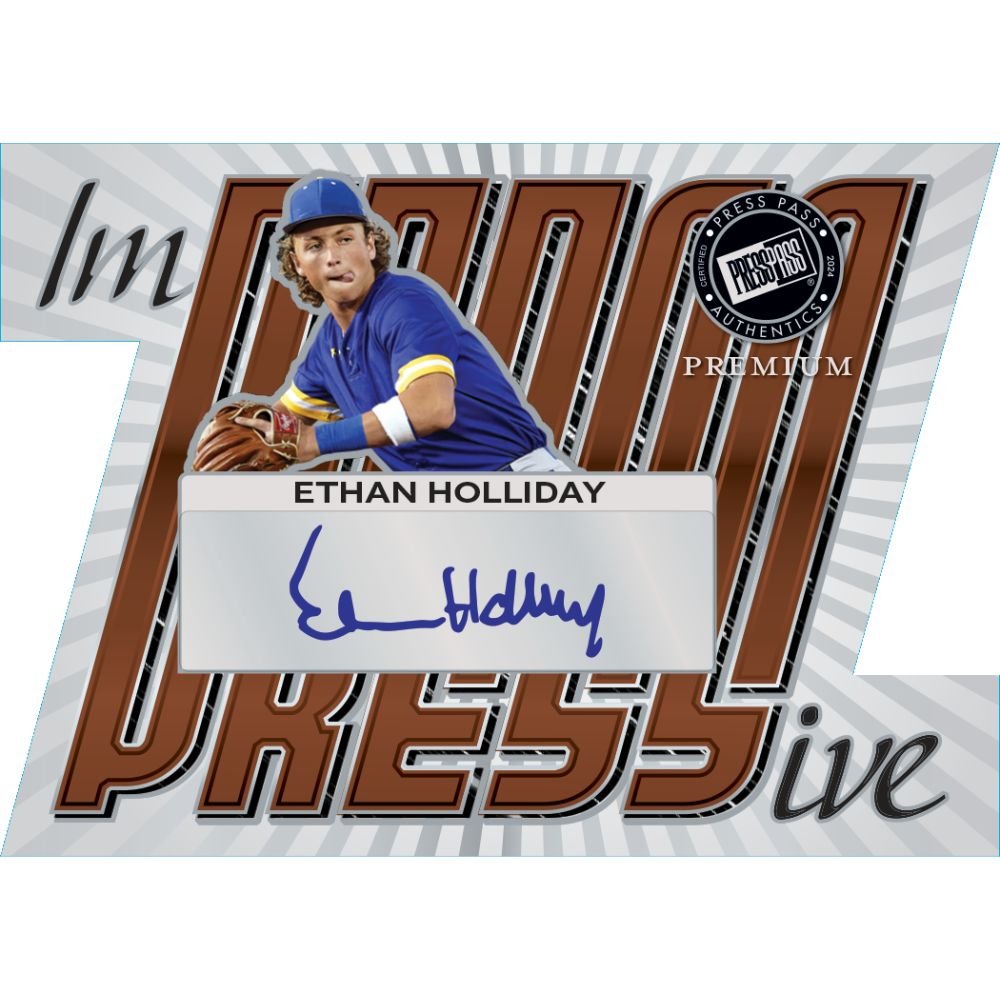 2024 Leaf Press Pass Premium Baseball Hobby Box - Trading Card Market