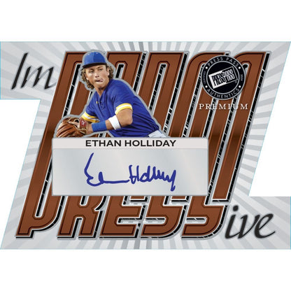 2024 Leaf Press Pass Premium Baseball Hobby Box - Trading Card Market