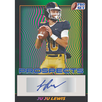 2024 Leaf Pro Set Metal Football Cards - Juju Lewis