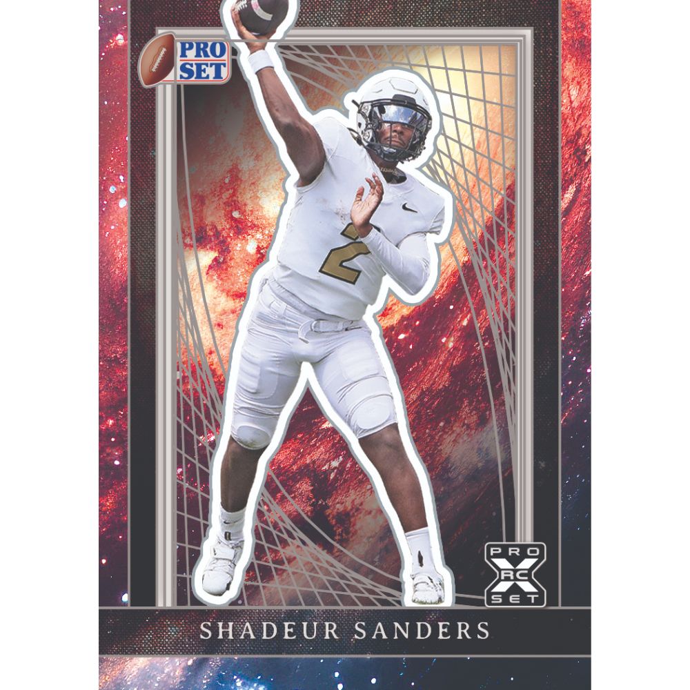 2024 Leaf Pro Set Metal Football Cards - Shadeur Sanders