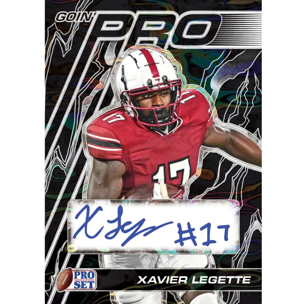 2024 Leaf Pro Set Metal Football Cards - Xavier Legette